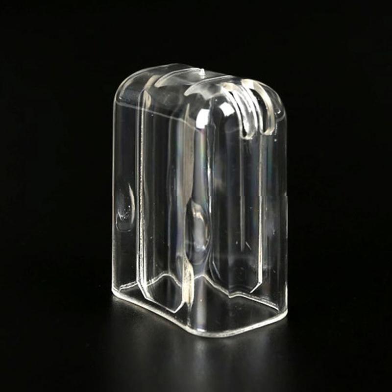 4Pcs Toothbrush Holders Head covers Protection Transparent Accessories