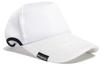 Plain Round Mesh Cap White Large Size [Big Watch] CPMG-03R Men's
