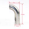 19/25/32/38/51/63mm Stainless Steel 304 OD Elbow 90 Degree  Welding Elbow Pipe Connection Fittings