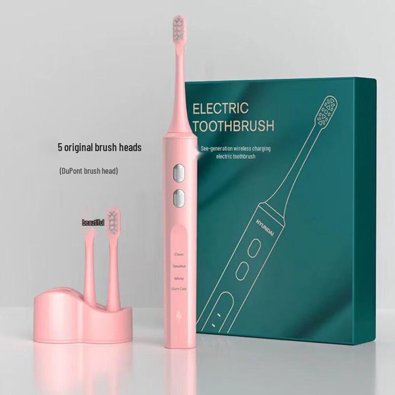 

Portable Wireless Charging Sonic Electric Toothbrush