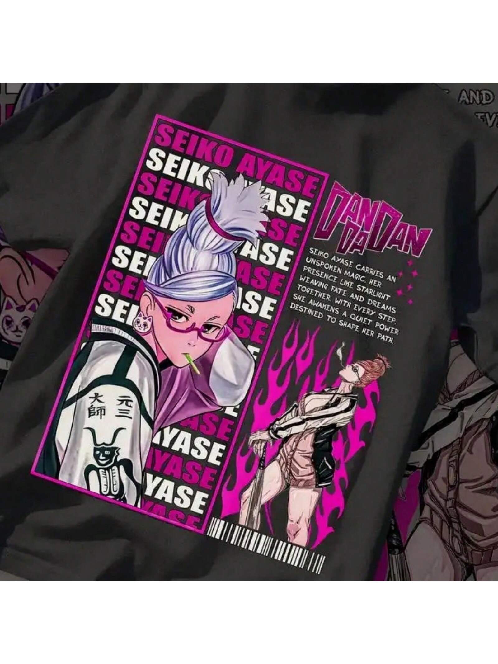 Dandadan Unisex T-Shirt Stylish Anime Inspired Graphic Tee For Fans Of Unique Japanese Manga And Streetwear S разноцветный