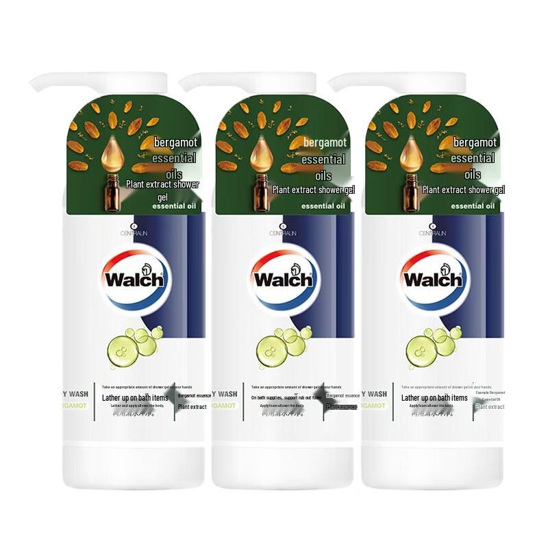 Walch Bergamot Essential Oil Shower Gel