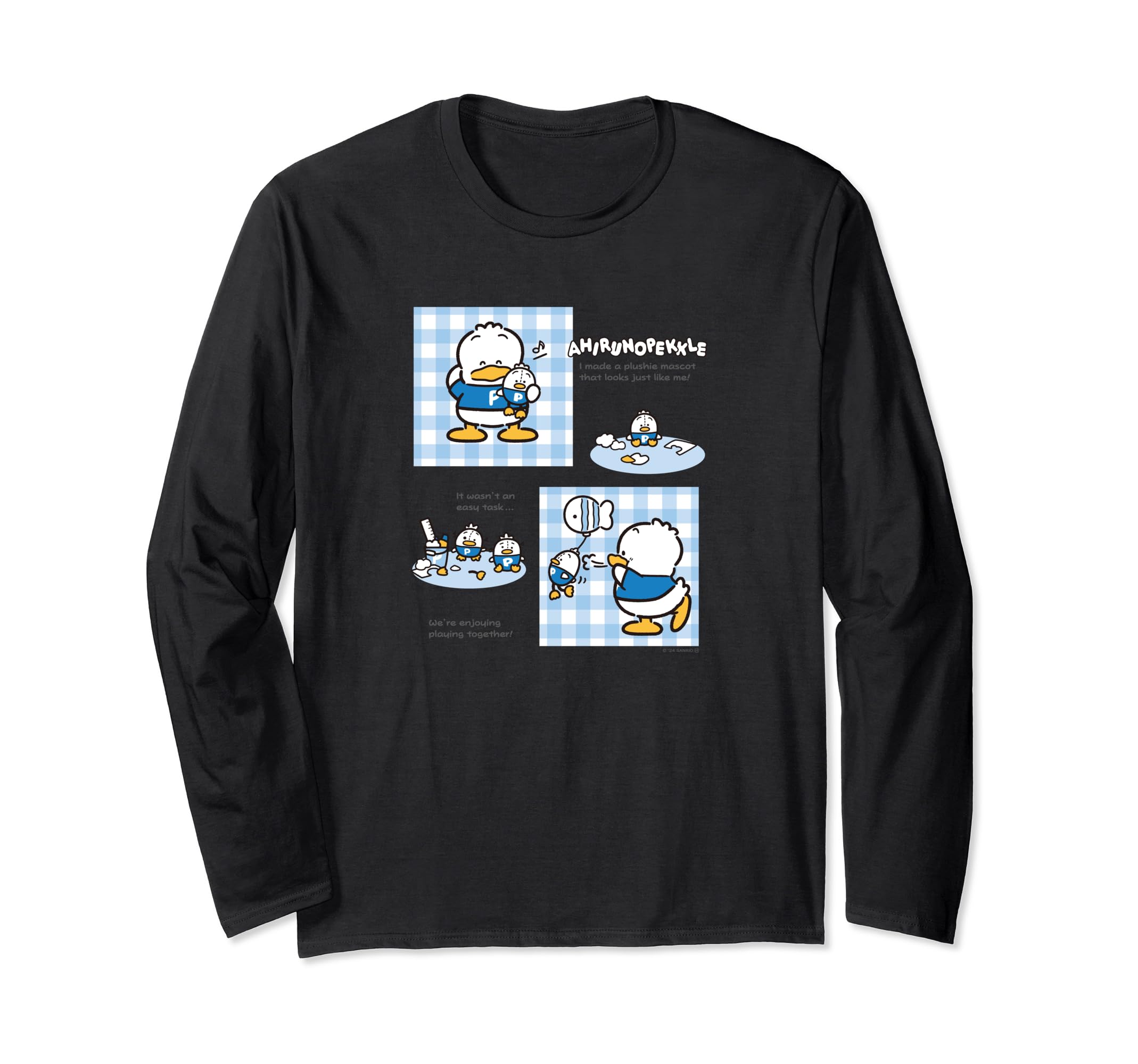 

Маскот Утка Пеккл Футболка с длинным рукавом