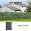 Ivy Privacy Fence, 1830 x 2440 mm Artificial Green Wall Screen, Greenery Ivy Fence with Mesh Cloth Backing and Strengthened Joint, Faux Hedges Vine