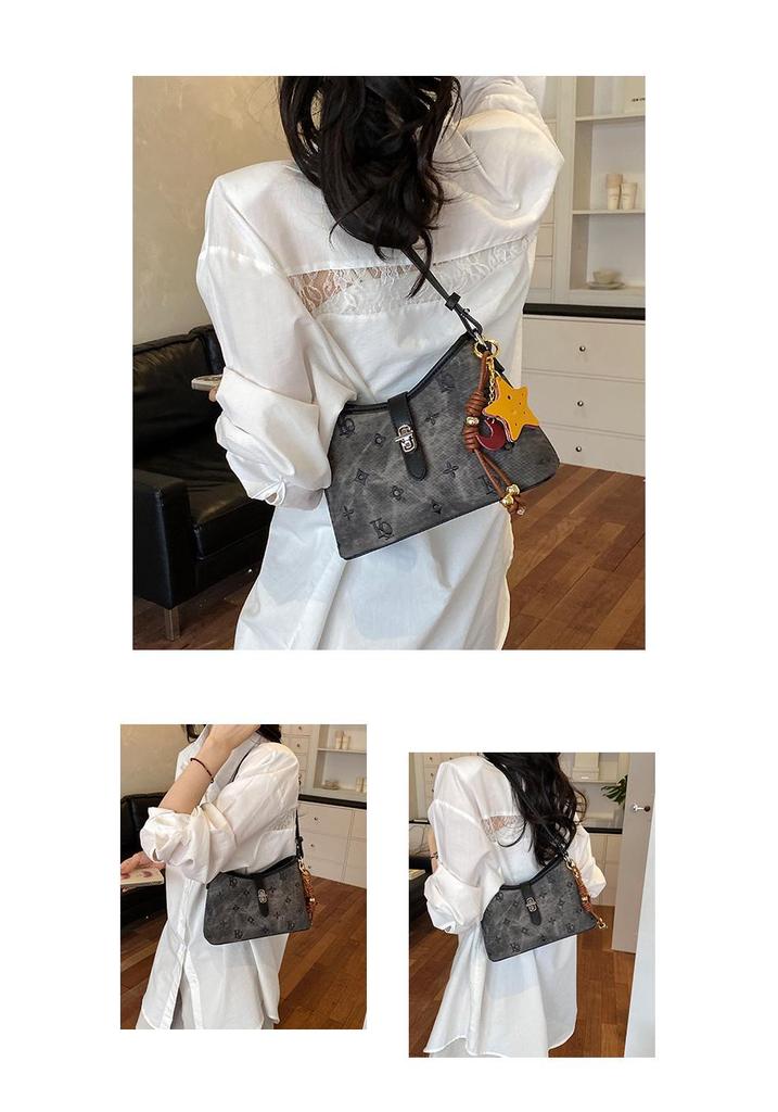 Women's High-End Embroidered Underarm and Crossbody Bag (2026)