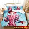 Bjork Bedding Set Single Twin Bedroom Printed Bed Set With Pillowcase Bed Duvet Cover Soft Single Double Queen Super King Size