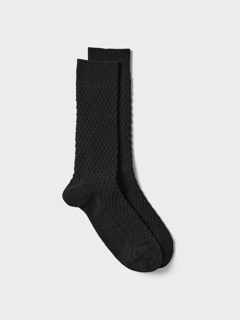 Uniqlo Heattech Socks Waffle