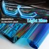 PVC Honeycomb Headlight Tail Light Film | Scratch-Resistant, Durable Vinyl Decal, Color-Changing, Universal Fit for Car Light