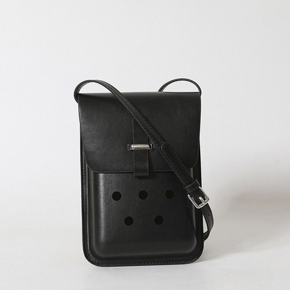 DIY EVA Mobile Phone Bag Hole Shoulder Bag Fashion Crossbody Bag Men