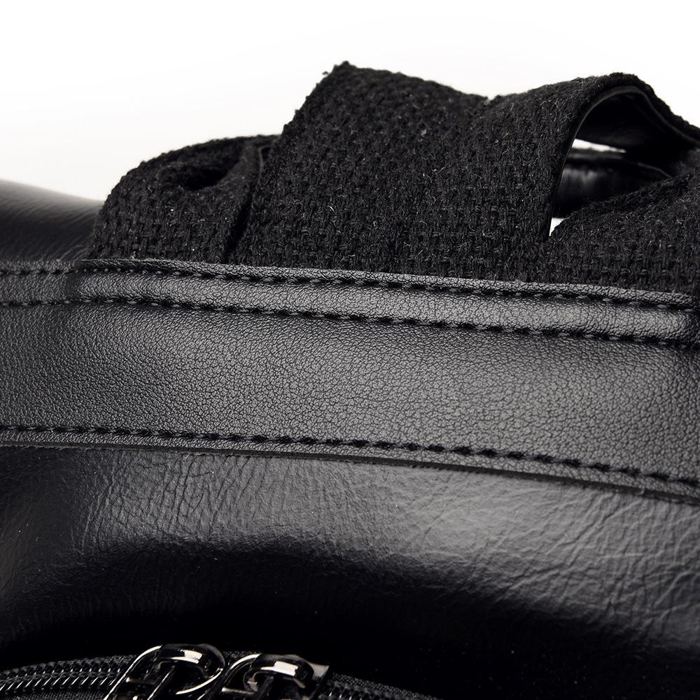 Women's Bag Silver European And American Style Fashionable Zipper Reflective Stripes Niche PU Shoulders MIT