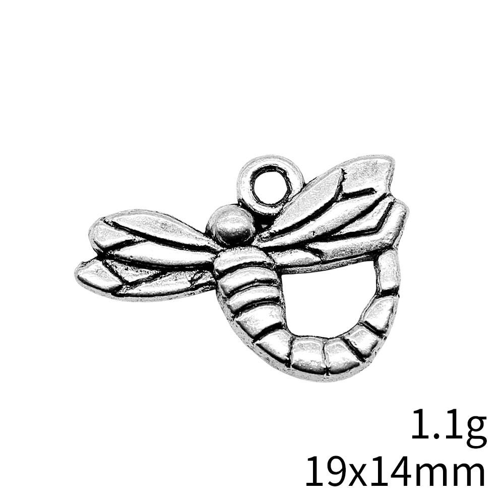Birthday Gifts Charms Bracelet Italian Dragonfly Charms Pendant Backpack Pendant Accessories