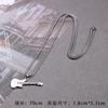 European and American Trendy Men's Street Mini Rock and Roll Guitar Pendant Fashion Necklace Jewelry for Women