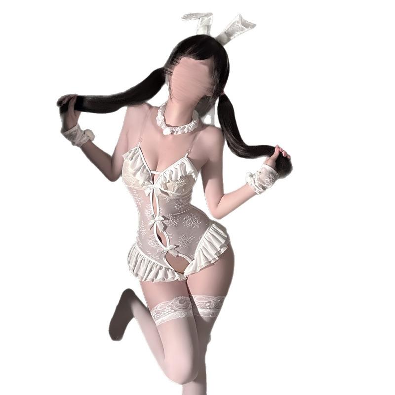 Sexy Lingerie Sexy Bunny Open Onesie Cosplay Fast Break Uniform Seduction Qqny Suit