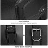 ZSADZS Motorcycle Leather Saddlebags, Waterproof Luggage Bag for Honda Shadow, Yamaha Vstar, and Vulcan 2006