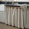 Handmade Kitchen Stove Cover Skirt Bow Tie Stove Decor Valance  Cabinet Window