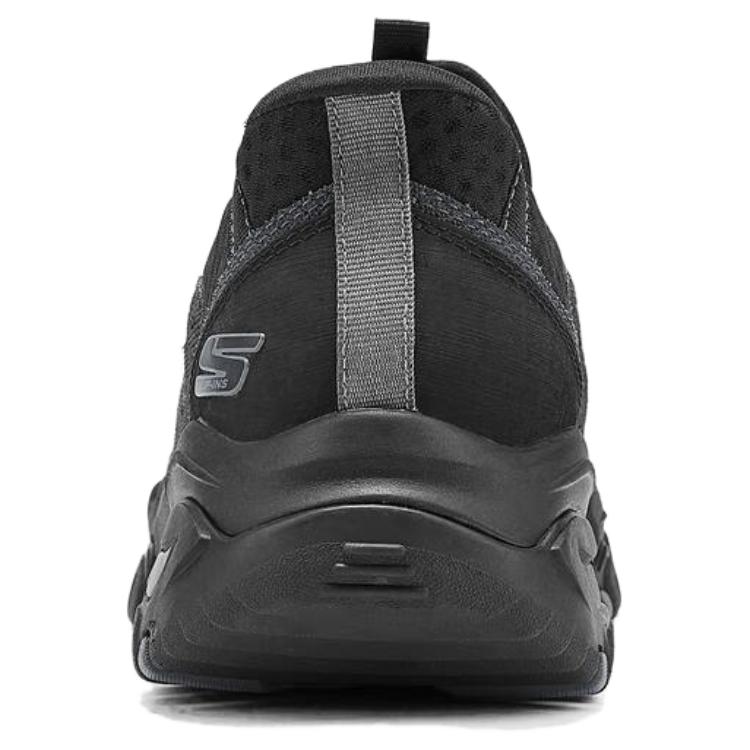 Skechers ArchFit Comode Versatili Basse da Esterno Funzionali Scarpe da Uomo Nero 237778C-DKGY