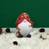Creative Gnome Figurine Resin Dwarfs Miniature Sculpture Santa Claus Statue  Festive Atmosphere