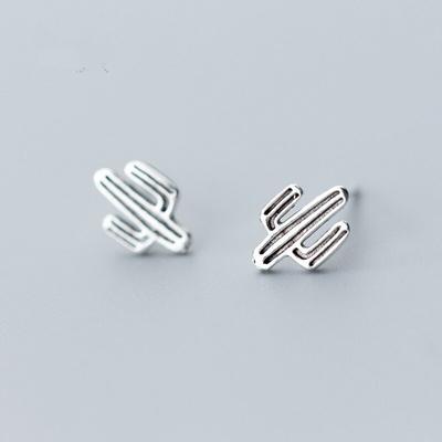 Vintage Design Kaktus Ohrstecker Für Frauen Mädchen Kinder Hochzeitsschmuck Weiblich Brinco oorbellen eh499