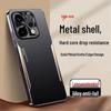 OPPO Find X9s Pro/Ultra Metal Texture Phone Case with Full Lens Coverage for Men