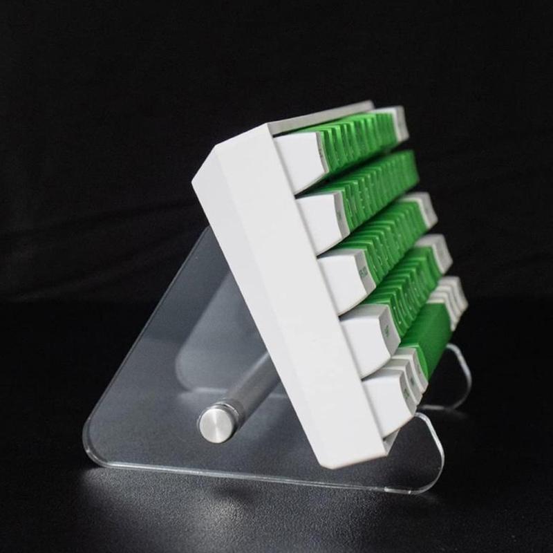 Keyboard Display Stand Transparent Acrylic Keyboard Holder Compute Mechanical Keyboard Storage Stand For Room Exhibition Halls