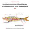 Set of Multi-section Luya Bait 8-section Fish Freshwater Sea Fishing Bait Hard Bait Luya Bait Is Sold Far Away 13.5cm