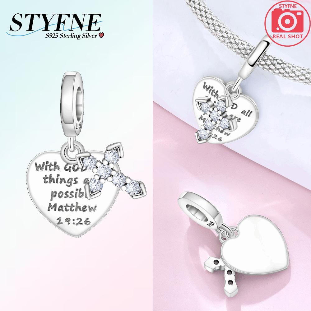 Charm Bead Charms Plata Originales Heartshaped Bead Charms for Charm Bead Charms copper Bracelets Bead Charms Jewellery Making Womens Gift