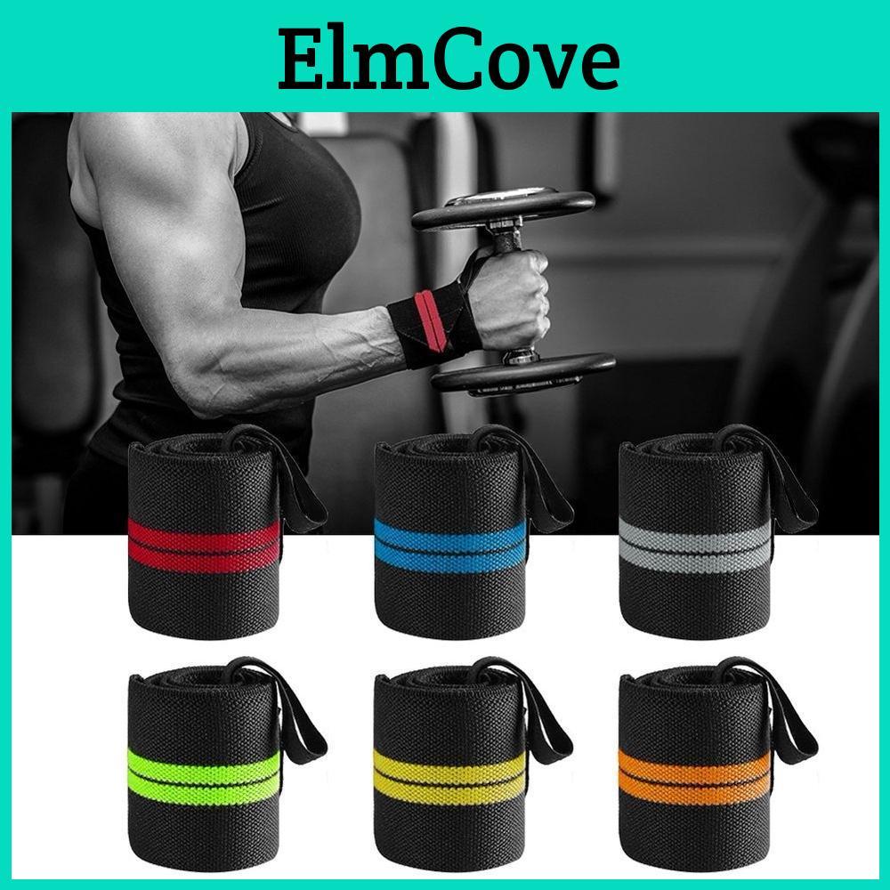 Wristband Elastic Wrist Adjustable Wraps Straps Bandages For Powerlifting Breathable Wrist Support