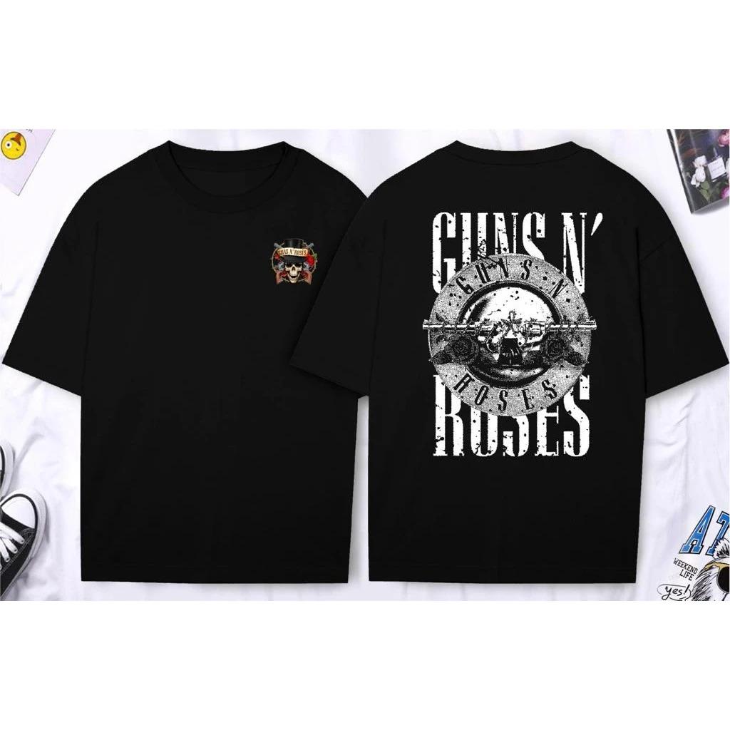 

Легендарная американская хард-рок группа Guns N Roses Футболка с графическим принтом Мужская Женская Свободный Повседневный Большой Размер Верх Уличная Мода Хип-Хоп Мода Летняя Новая Футболка 4XL