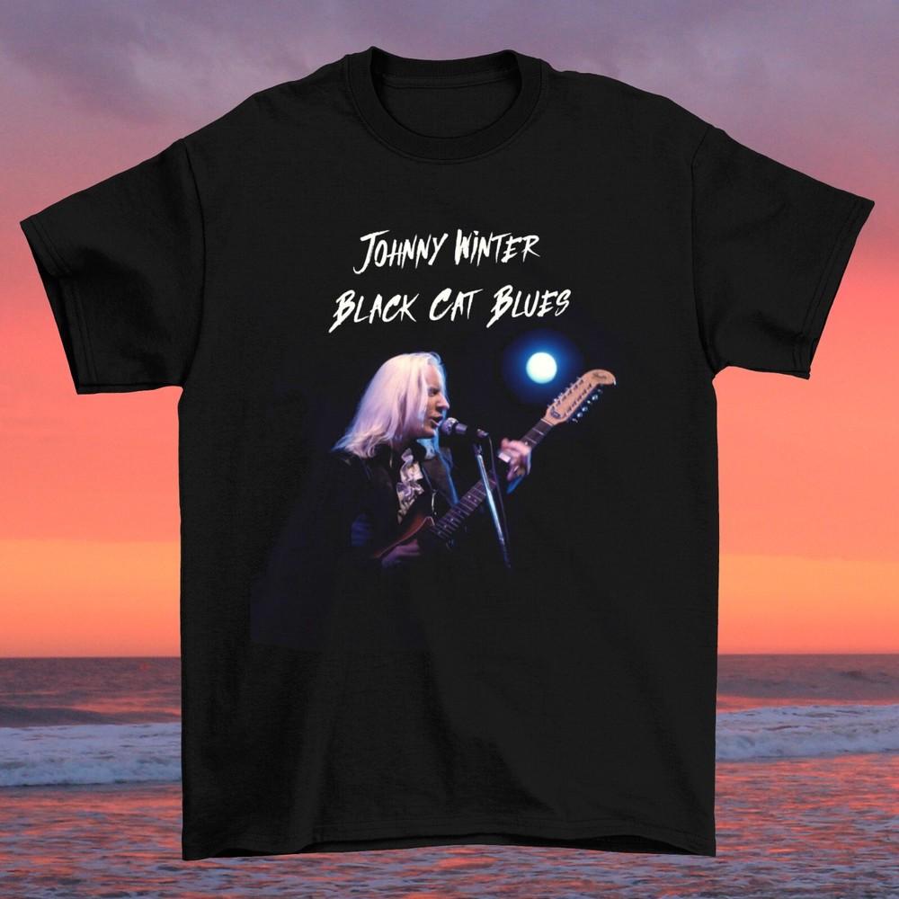 Johnny Winter Blue Mood Album Shirt Unisex Cotton All Size S-234XL