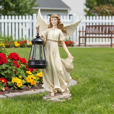 Solar Angel Outdoor Garden Decor Lights for Grandma Front Lawn