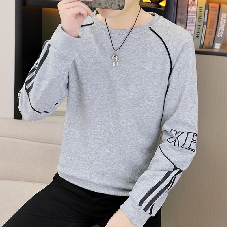 Autumn Men's Loose Sweater Plus Size 8XL Sweater Cotton Hooded Casual Men's Long Sleeve Sweater