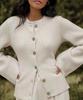 Damen Europäischer & Amerikanischer Weicher Strick Cardigan - Frühling & Herbst Lässiger Stil Pullover
