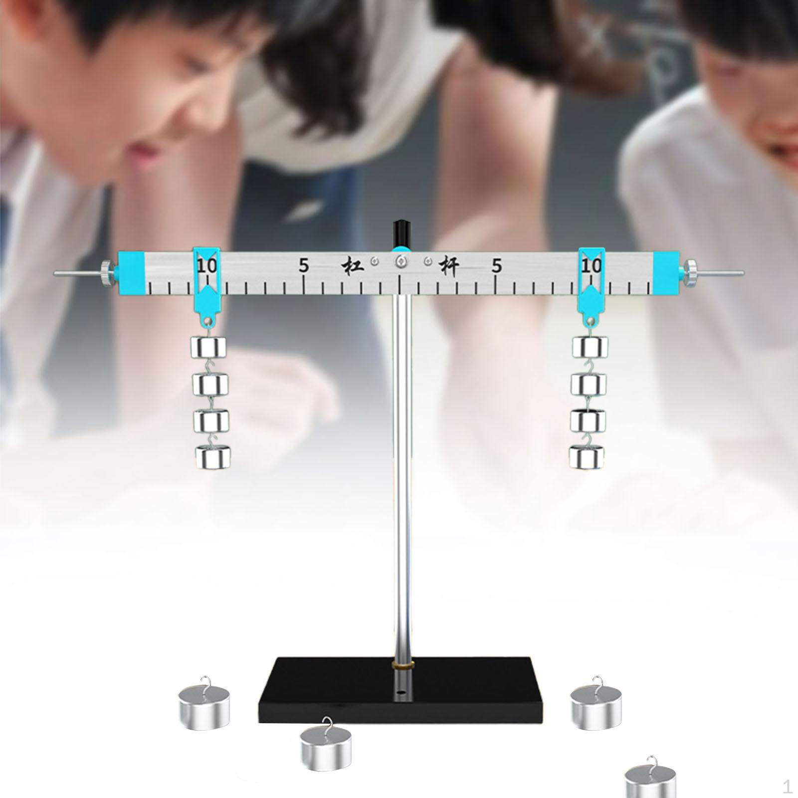 

Демонстрация рычага и поддержки весов для балансировки. Портативный рычаг из алюминиевого сплава. Measuring Range 10