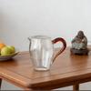 Japanischer Stil Fair Cup Buntes Glas Teekanne Hitzebeständiger Server Elegantes Zuhause Teeraum Verteiler
