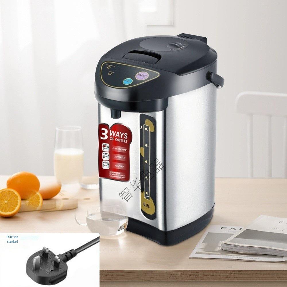 

6.8L Large Capacity Electric Water Heater with Temperature Control & Automatic Boiling