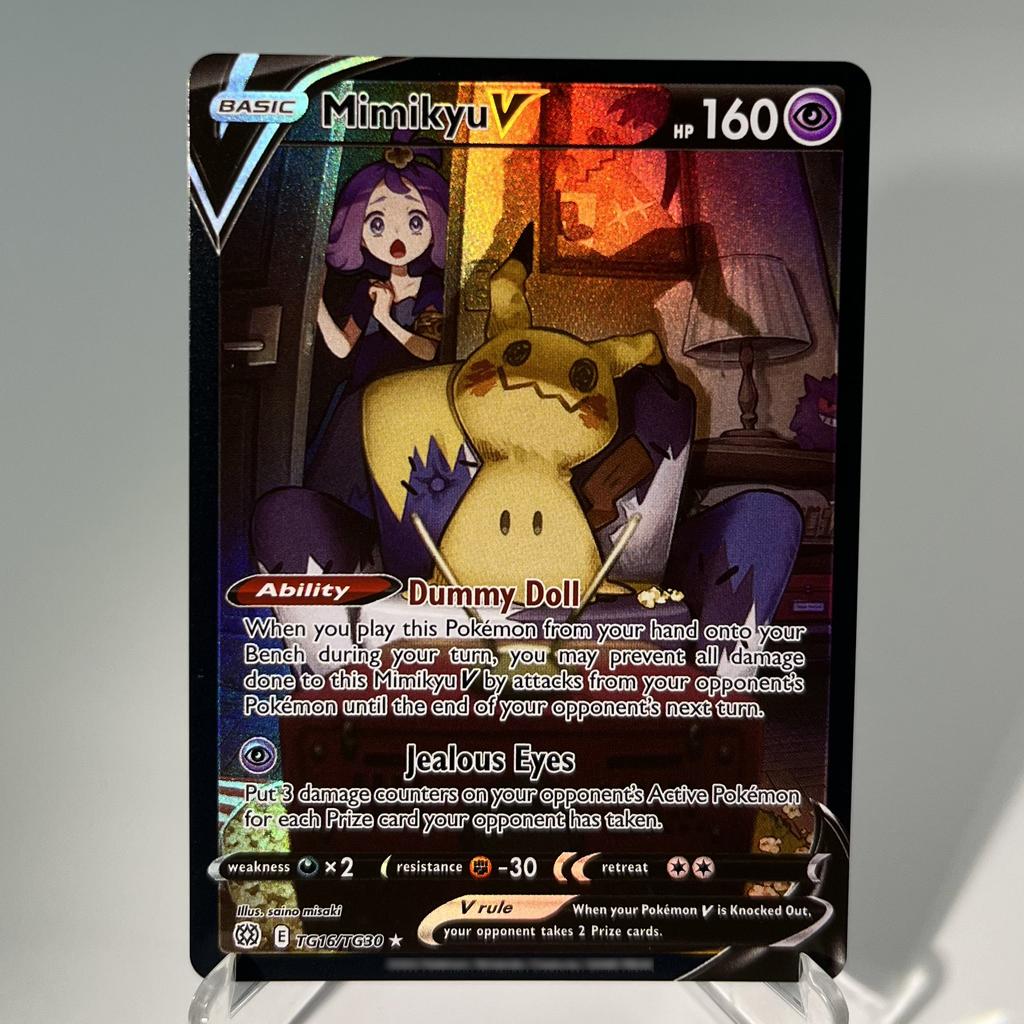 Pokmon Go Pkm Cards Ptcg6-E Gx Rainbow Mewtwo V Dragonite Vstar Rare Collection Battle Toys Gifts For Hobbies