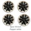 4PCS Hub Cap Car For Tesla Model 3 2017-2023 18 Inch Wheel Cap Replacement Automobile Wheel Hubcap Full Rim Cover Accessories