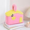 Korean Style Cartoon Makeup Bags House Shape Toiletries Storage Pouch Travel Wash Handbag  Outdoor