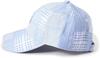 [PEARLY GATES] Unisex Cap (Checked Pattern, UV Protection)  Golf Hat  053-5187205 111Blue FR