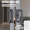 With Key Sliding Door Lock Aluminum Zinc Zinc Alloy Sliding Door Handle Replacement  Household Hardware