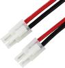 2PCS Tamiya to 4mm Gold Banana Plug Charging Cable | 14AWG Silicone Wire | 30cm Length | For RC Batteries and Chargers