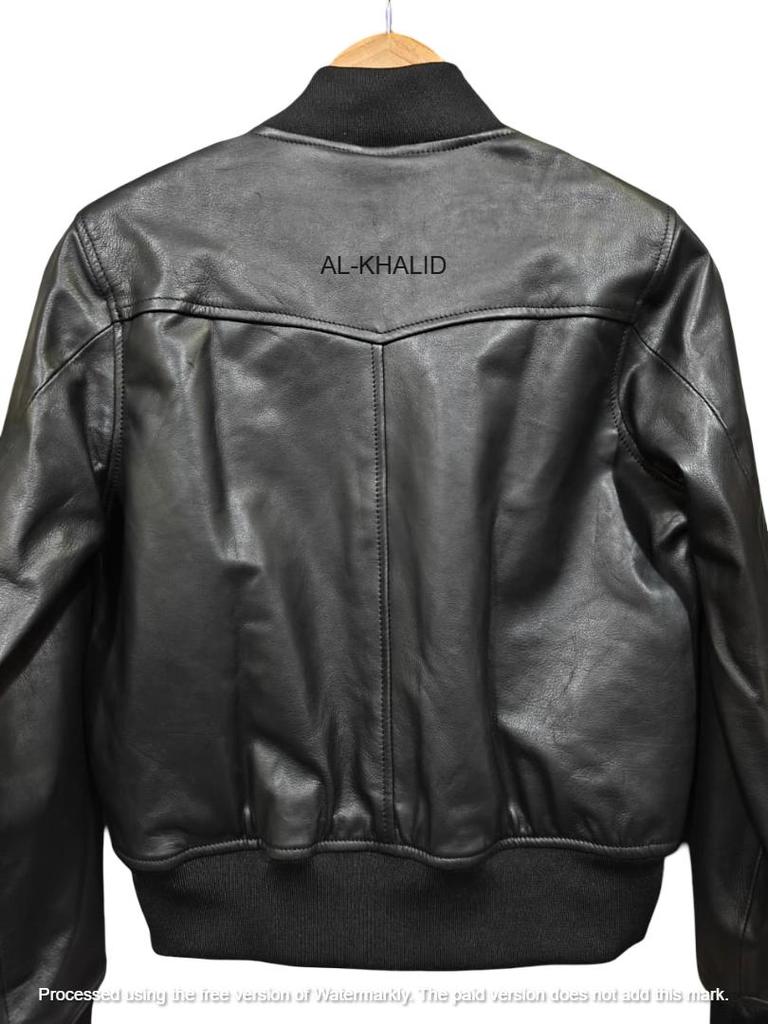 Black Women Soft Leather Jacket Bomber Style Genuine Lambskin Motorcycle Biker