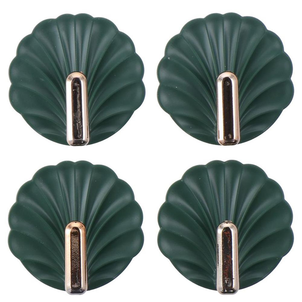 

4 шт. зеленые крючки для полотенец, пластиковые клейкие крючки, настенные крючки для ванной комнаты, кухни, душа