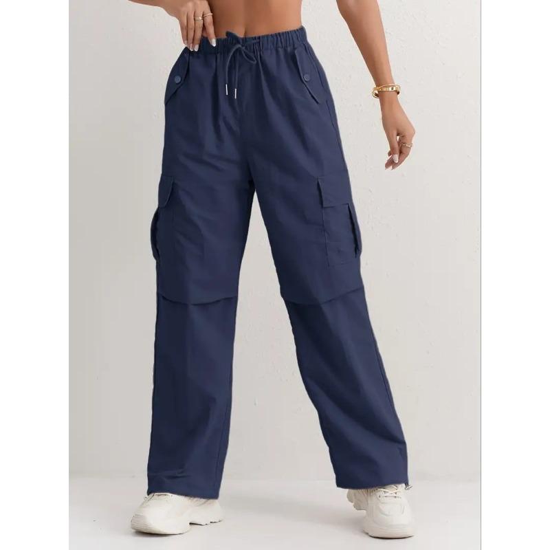 Overalls women's autumn new high-waisted drape quick-drying pants casual wide-leg sweatpants