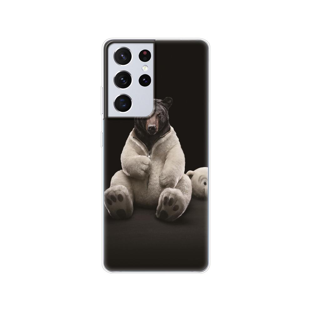 For Samsung Galaxy S21 | S21+ | S21 Ultra 5G Case For Samsung S21 Plus Phone Cover Galaxy S21 FE Silicon TPU Bumper Back Funda