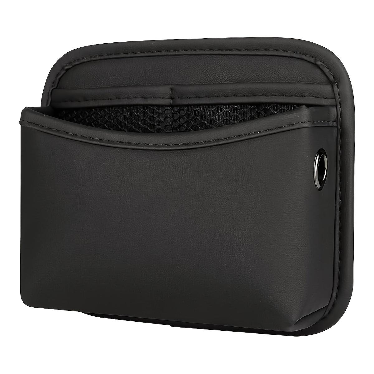

Car Storage Bag, Multifunctional Organizer for Holding Items, Phone Holder, Side Storage Pouch, Automotive Interior Storage Accessory чёрный