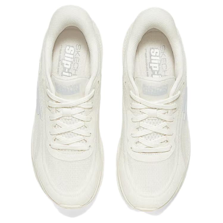 Skechers Go Run Consistent 2.0 Comfortable Simple Durable Low Top Casual City Commuting Running Shoes Women Sneaker White 128636-OFWT