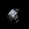 Nordic Retro Viking Men's Titanium Steel Ring - Stylish European Fashion Accessory