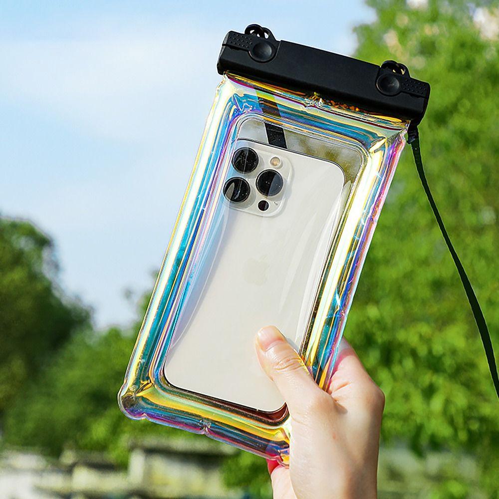 Touchscreen Waterproof Phone Case Shockproof Phone Cover Durable Drifting Phone Bag  Swim