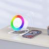Recci RSK-W28 Wireless Charger Bluetooth Speaker with RGB Ambient Light (CN version)
